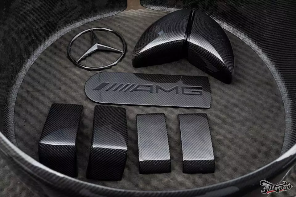 Mercedes G class. Карбоновый пакет!